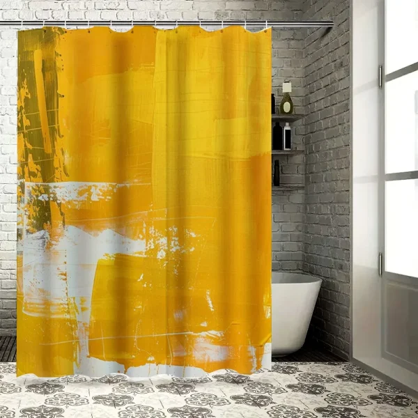 rideau de douche en polyester