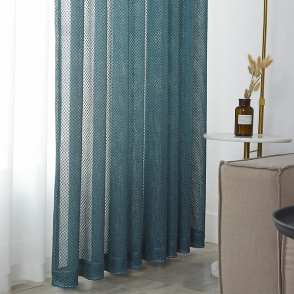 rideau décoratif translucide