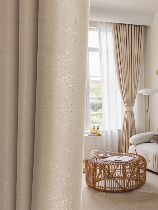 rideau occultant de luxe