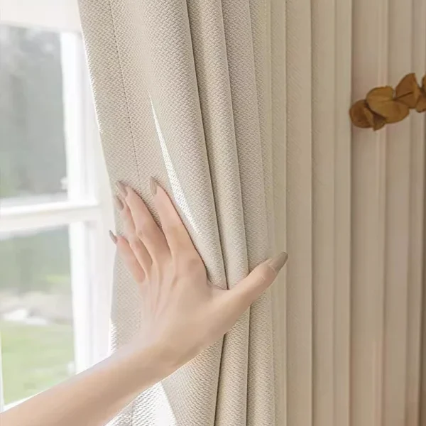 RIDEAU OCCULTANT BEIGE Maison Rideau