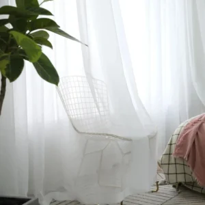 Rideau en tulle élégant