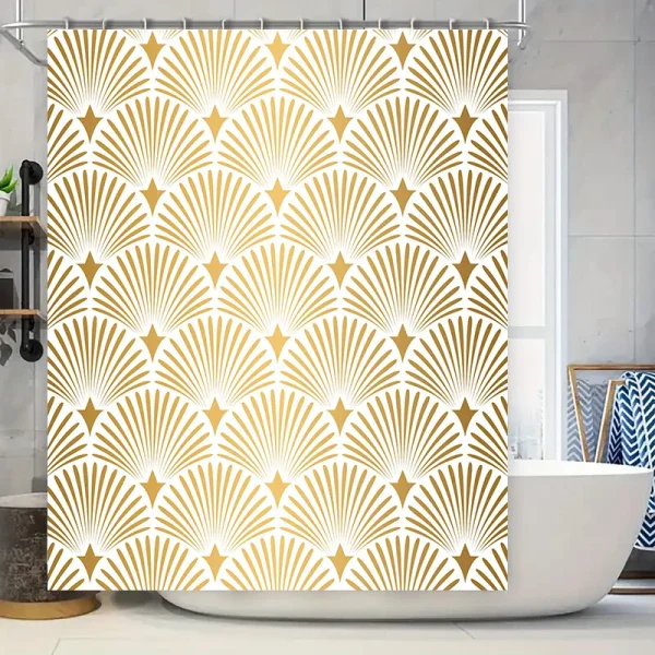 rideau de luxe à motif