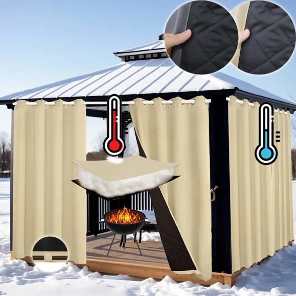 RIDEAU PERGOLA BIOCLIMATIQUE